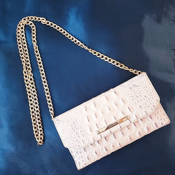 Brahmin Handbags - Brahmin soft checkbook wallet with crossbody chain